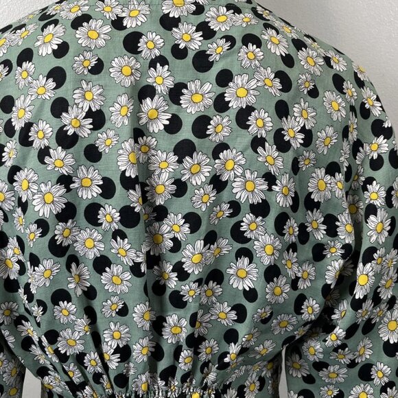 SANDRO NWOT FLORAL POLKA DOT DRESS - Picture 9 of 14